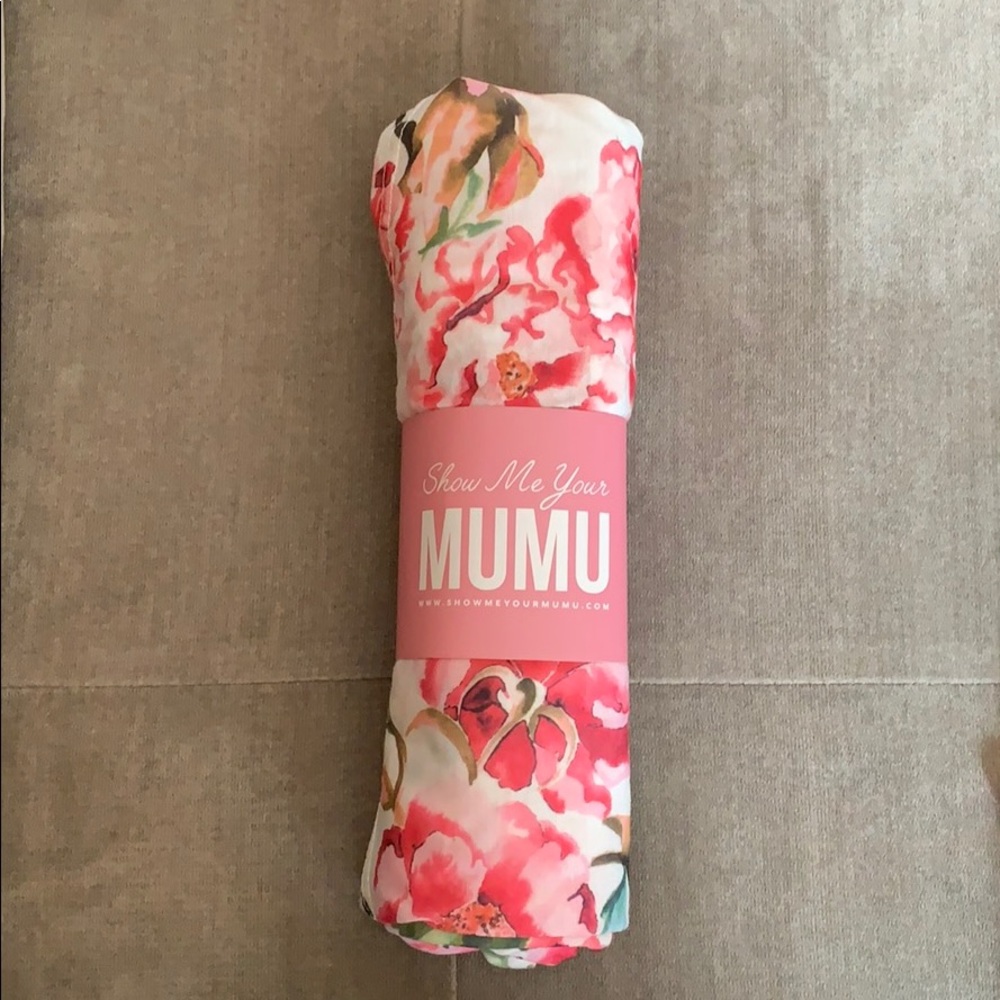 Floral pink bathrobe from show me your mumu
